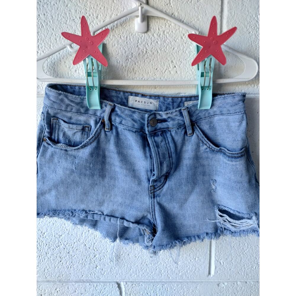 Pac sun jeans shorts mid rise